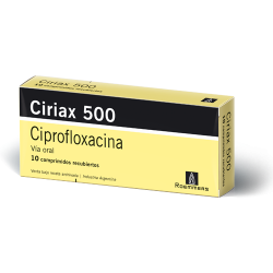 CIPROFLOXACINA 500MG (10...