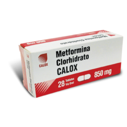 METFORMINA 500MG (14 tabletas)