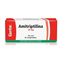 AMITRIPTILINA 25MG (10 UNIDADES)