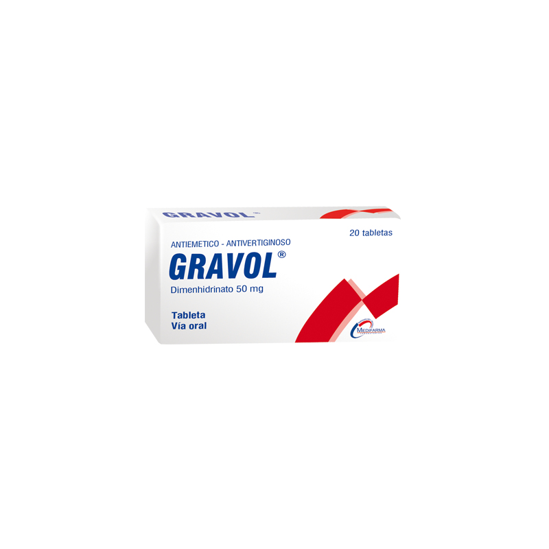 GRABINOL 50 MG (10 TABLETAS)