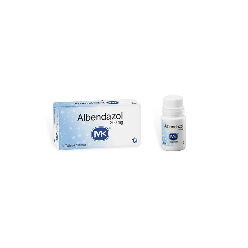 ALBENDAZOL 200MG (10 TABLETAS)