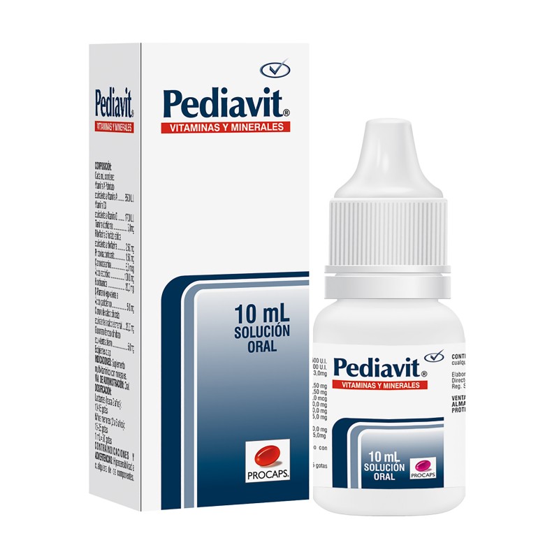 PEDIAVIT 10 ML (SUSPENSIÓN)