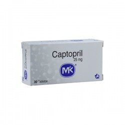 CAPTOPRIL 25MG (10 TABLETAS)