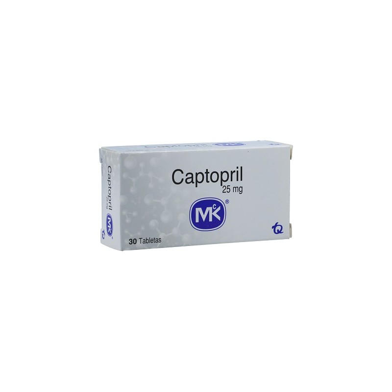 CAPTOPRIL 25MG (10 TABLETAS)