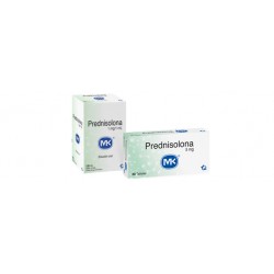 PREDNISOLONA 5MG (10TABLETAS)
