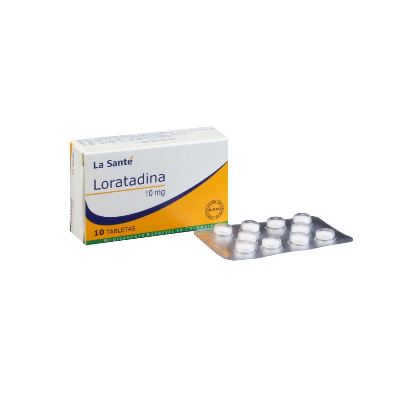 LORATADINA 10MG (10TABLETAS)