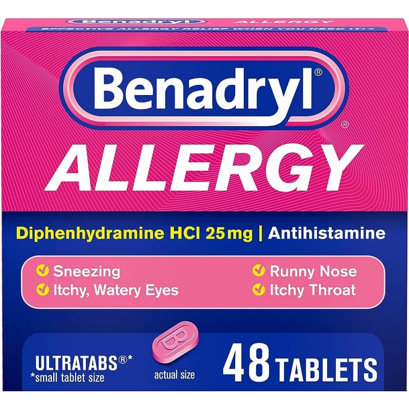BENADRYL 25MG (10 TABLETAS)